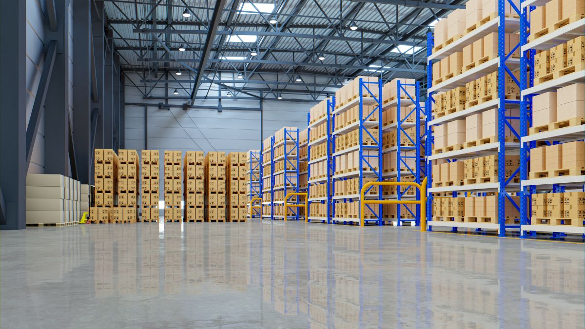 warehouse epoxy flooring